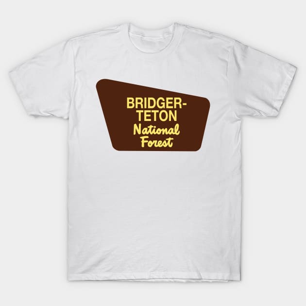 Bridger - Teton National Forest T-Shirt by nylebuss